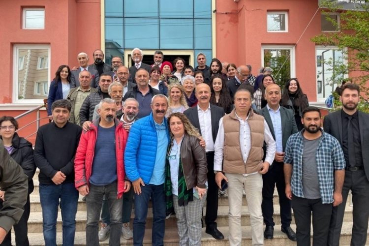 Kom&uuml;nist Başkan Fatih Ma&ccedil;oğlu Bursa'ya geldi