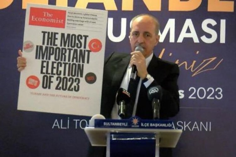 Numan Kurtulmuş'tan yabancı dergilere 'kapak' eleştirisi