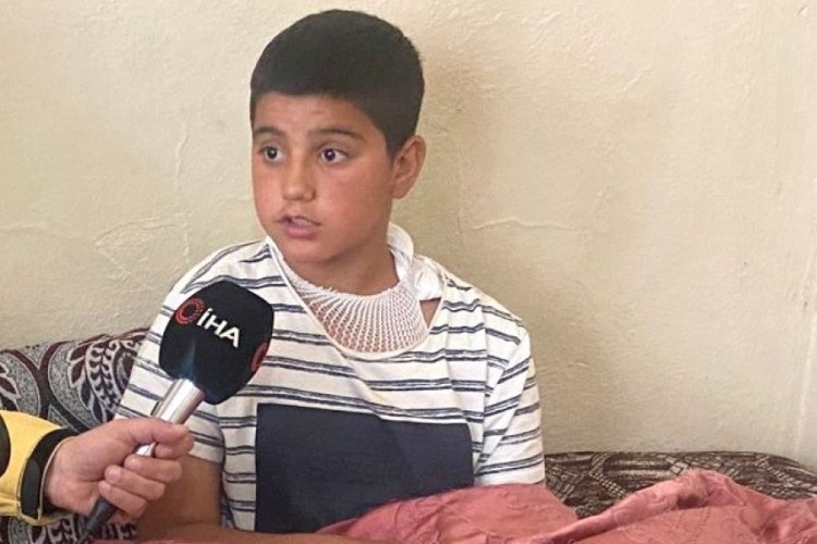 Bursa'da &uuml;st&uuml;ne &ccedil;ay d&ouml;k&uuml;len Yazan El Yasin olay anını anlattı