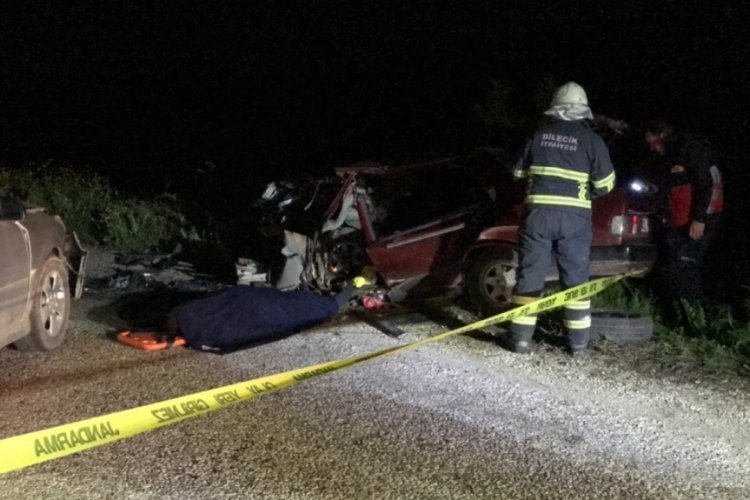Bilecik'te trafik kazasında 1 kişi hayatını kaybetti