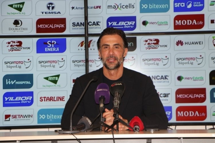 Teknik Direkt&ouml;r &Ouml;mer Erdoğan: Adana Demirspor'u kutluyorum