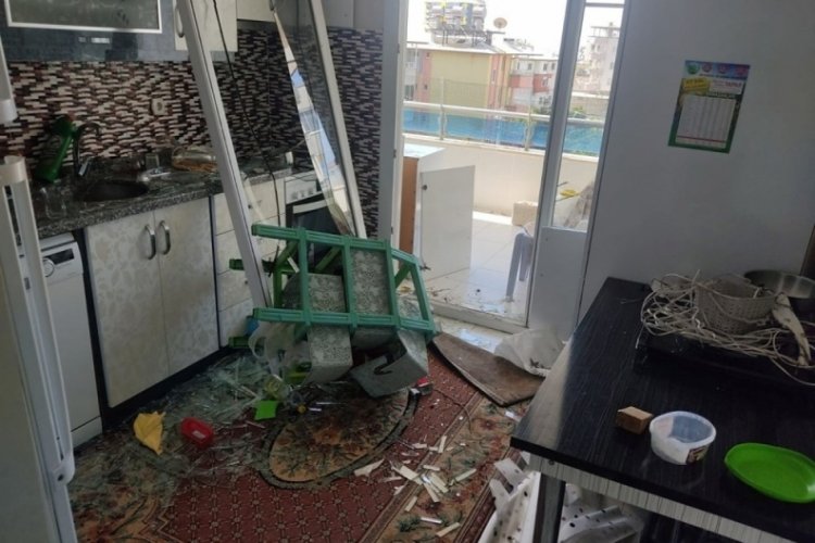 Hortum evleri savaş alanına &ccedil;evirdi