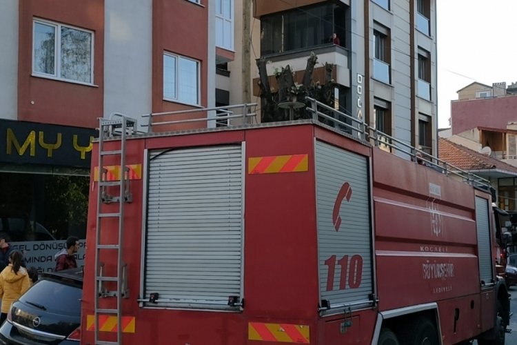 Kocaeli'nde aspirat&ouml;r yangını