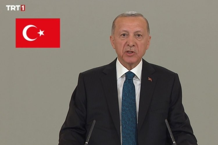 Recep Tayyip Erdoğan TRT konuşması