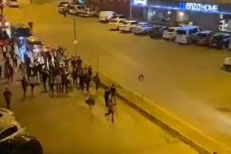 Erzurum sokakları da karıştı