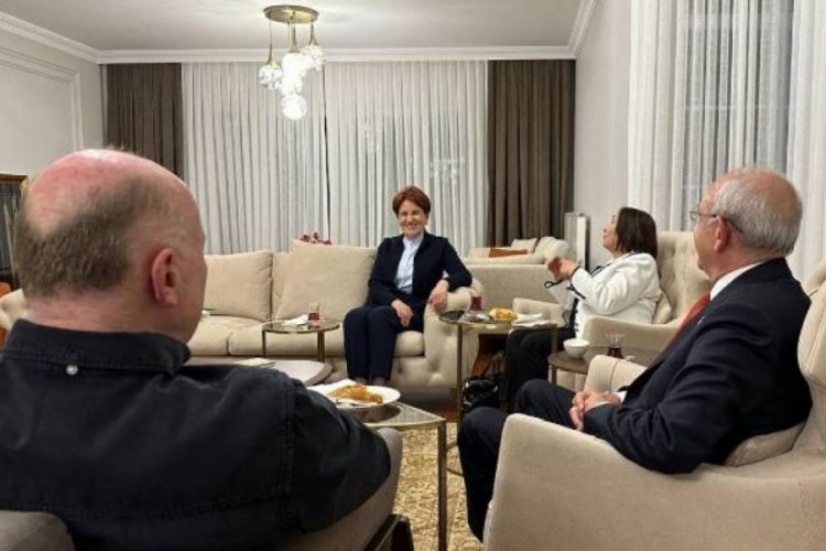 Kılı&ccedil;daroğlu'ndan Meral Akşener'e ev ziyareti