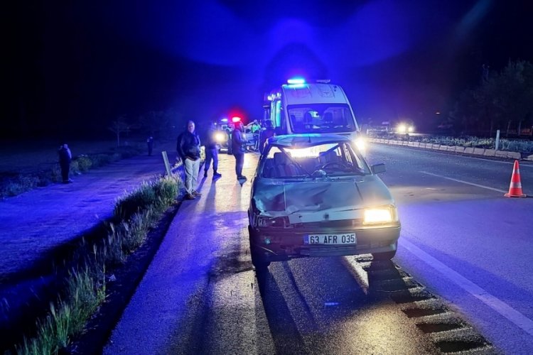 Aksaray'da feci kaza: 1 &ouml;l&uuml;, 3 yaralı