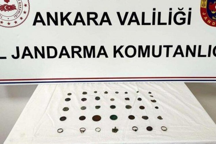 Ankara'da tarihi eser ka&ccedil;ak&ccedil;ılığı operasyonu: 1 g&ouml;zaltı