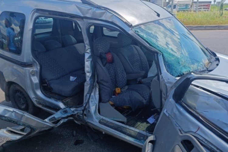 Diyarbakır'da trafik kazası: 1'i ağır 4 yaralı