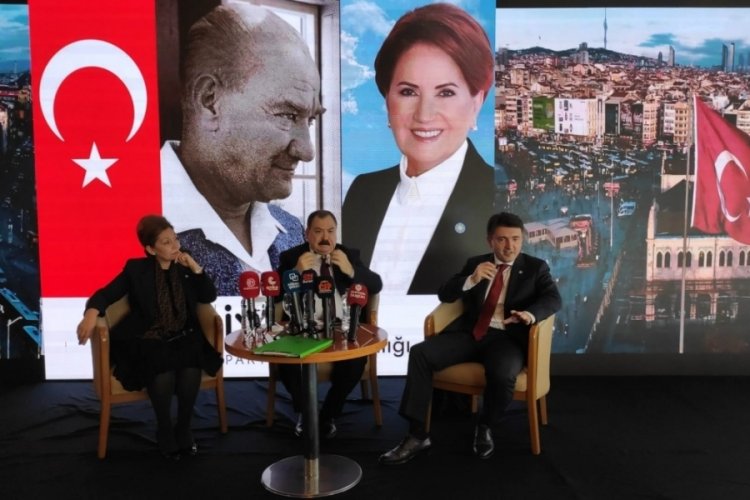 İYİ Partili Yılmaz ve Atabay Bursalı iş insanlarıyla bir araya geldi