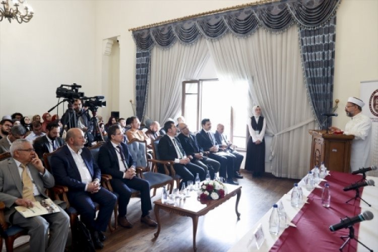 Ali Erbaş: Dinler tarihi insanlığın anlam arayışı ser&uuml;venin haritasını g&ouml;sterir