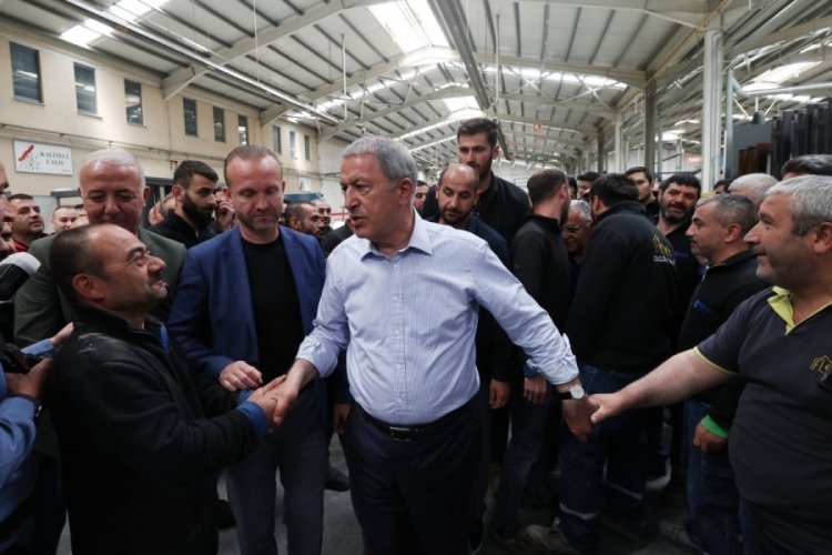 Bakan Akar'dan batıdaki "T&uuml;rkiye" karşıtı s&ouml;ylemlere tepki