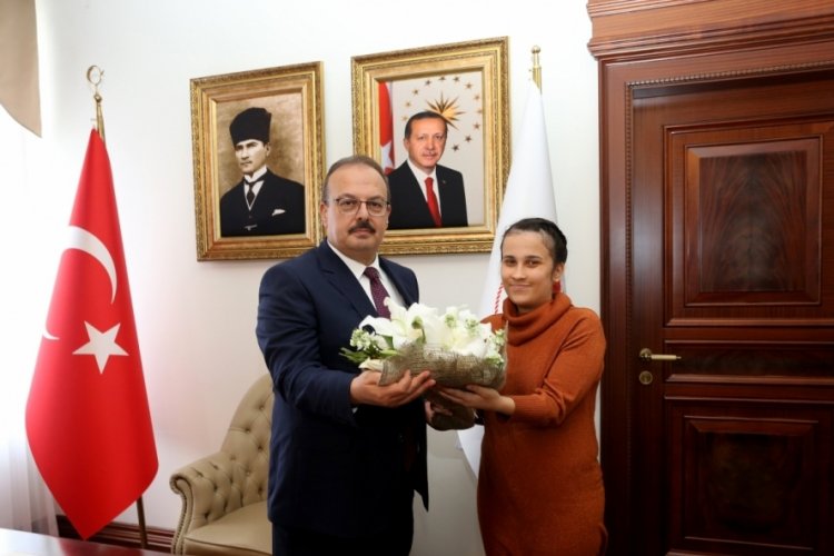 Engelliler Haftası'nda Yakup Canbolat'a anlamlı ziyaret