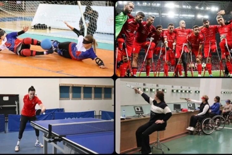 Engelli milli sporculardan, 1 yılda 203 madalya!