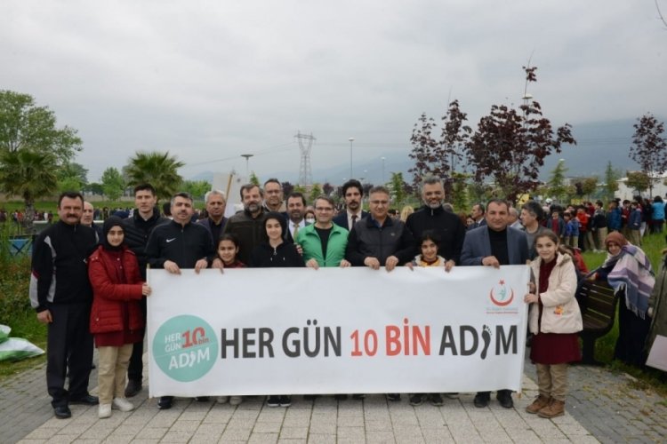 Bursa Yıldırım'da sağlıklı yaşama adım adım