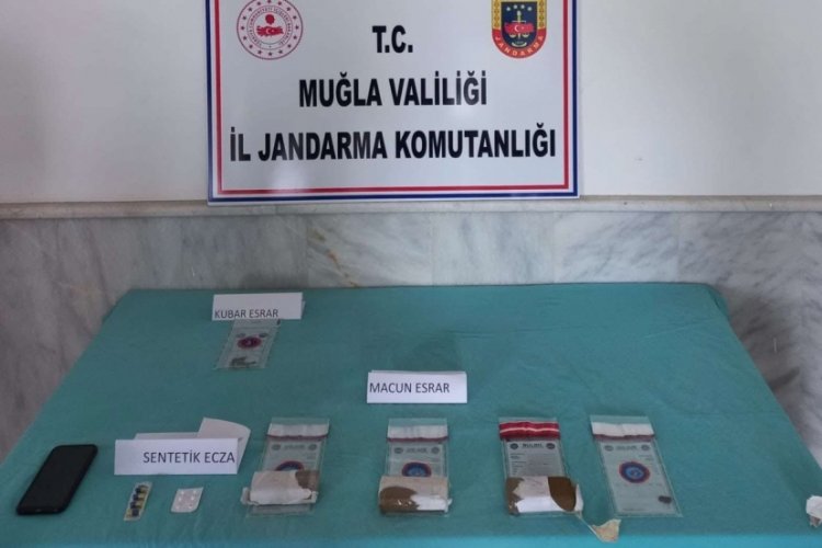 Muğla Dat&ccedil;a'da Jandarmadan esrar operasyonu