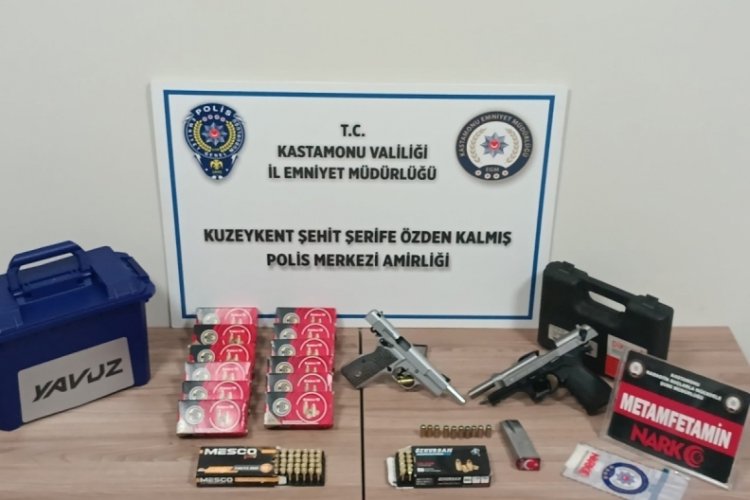 Kastamonu'da Gasp olayına karışan 4 ş&uuml;pheli yakalandı