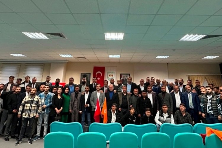 Bursa'da Roman Dernekleri'nden Erdoğan'a destek