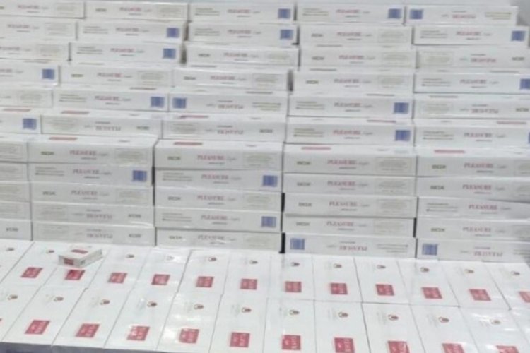 Ankara'da 7 bin 100 paket ka&ccedil;ak sigara ele ge&ccedil;ti