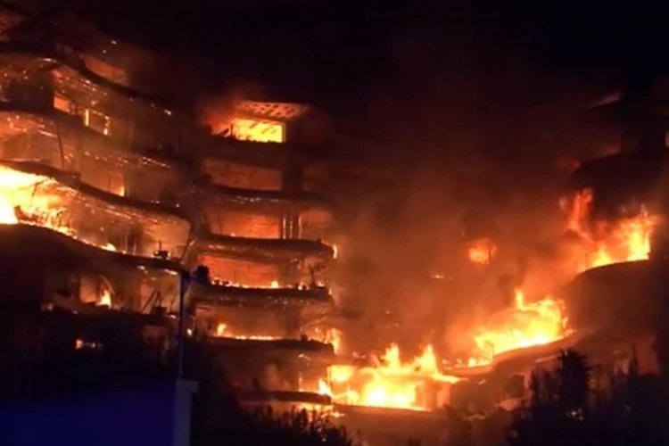 İzmir'de Folkart Sitesi yangının sebebi belli oldu