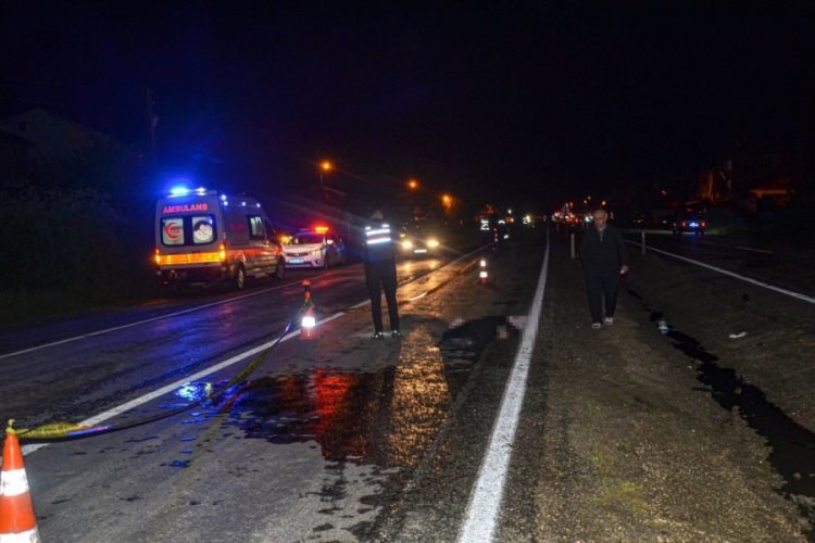 Kastamonu'da tuvalet ihtiyacı i&ccedil;in durdu, yolun karşısına ge&ccedil;mek isterken canından oldu