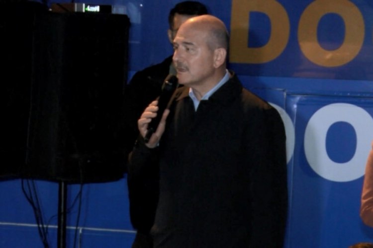 Bakan Soylu: Erdoğan ve Bah&ccedil;eli, T&uuml;rkiye'nin şansıdır
