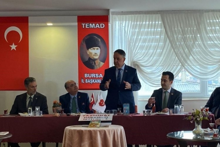 Alfatlı'dan Bursa'da TEMAD'a ziyaret