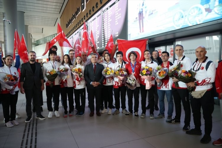 Serbest Dalış Milli Takımı yurda d&ouml;nd&uuml;
