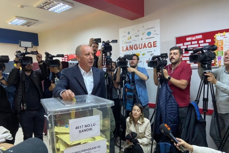 Muharrem İnce, Ankara'da oyunu kullandı