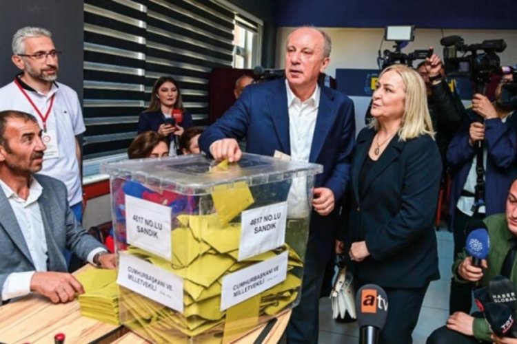 Muharrem İnce'nin oy kullandığı sandıktan Kılı&ccedil;daroğlu &ccedil;ıktı