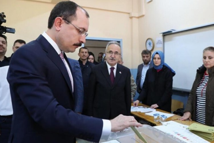 Bakan Muş'un sandığından Erdoğan &ccedil;ıktı