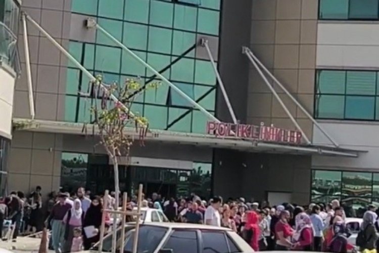 Mersin'de hastane yemekhanesinde yangın &ccedil;ıktı