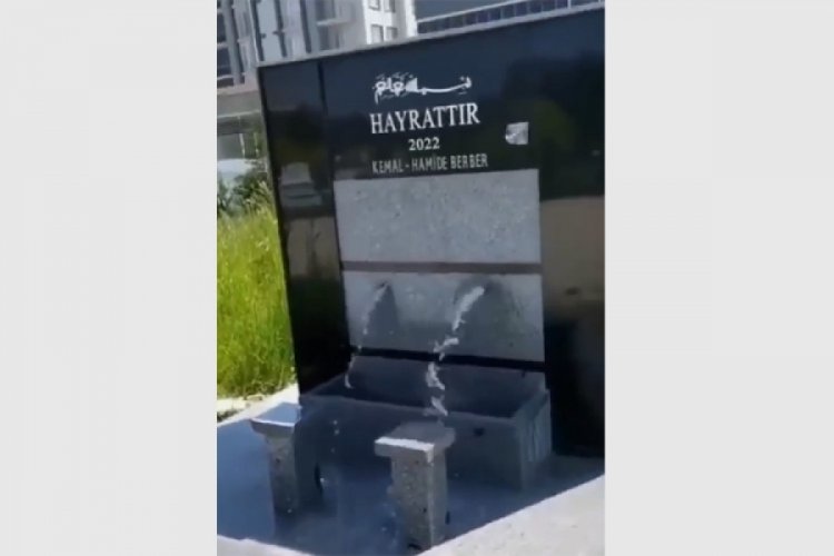 Bursa'da mezarlıkta muslukları &ccedil;alan hırsızlar vatandaşları &ccedil;ileden &ccedil;ıkardı