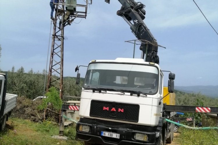Bursa'da hırsızlar aynı trafoyu 4 kez soydu
