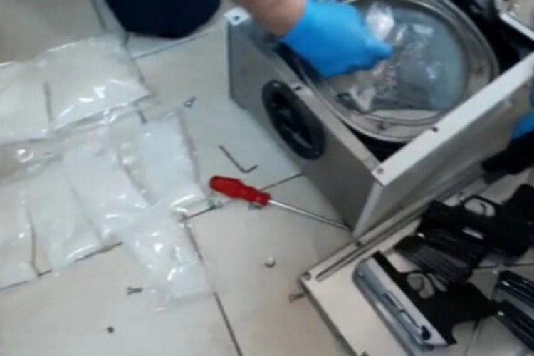 Kayseri'de kombiden uyuşturucu ve silah &ccedil;ıktı