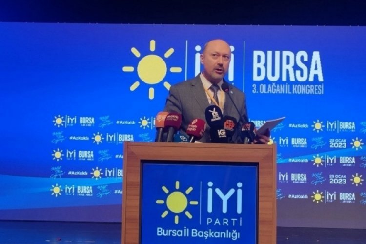 İYİ Parti Bursa İl Başkanı: Algı operasyonu yapıldı