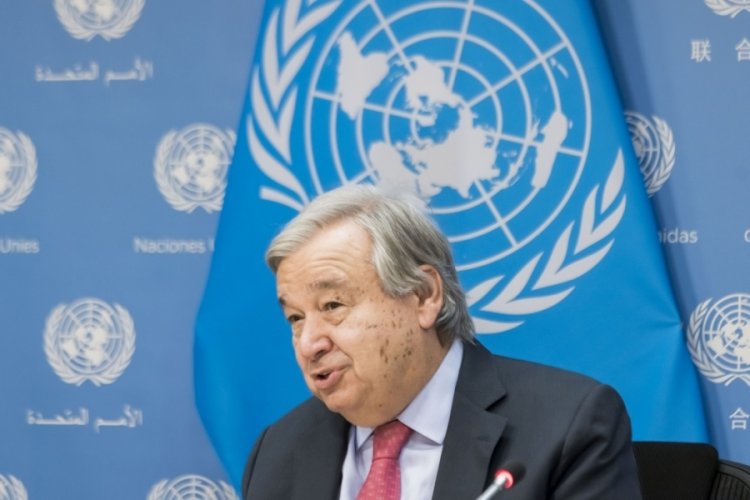Guterres'ten Erdoğan'a tahıl koridoru teşekk&uuml;r&uuml;
