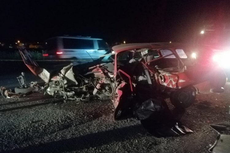 Osmaniye'deki trafik kazası: 1 &ouml;l&uuml;, 2 yaralı