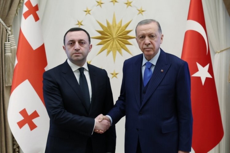 G&uuml;rcistan Başbakanı Garibaşvili, Cumhurbaşkanı Erdoğan'ı tebrik etti