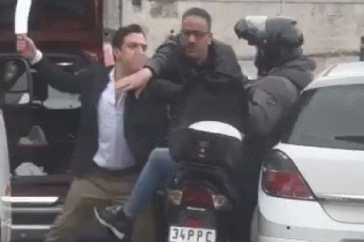İstanbul'da satırla saldırdı! Adli kontrol şartıyla serbest bırakıldı