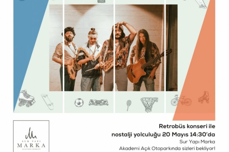 Sur Yapı Marka AVM'de Spor Festivali  Retrob&uuml;s konseriyle başlıyor