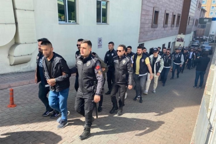 Kayseri'de K&ouml;k&uuml;n&uuml; Kurutma Operasyonu! 37 tutuklama