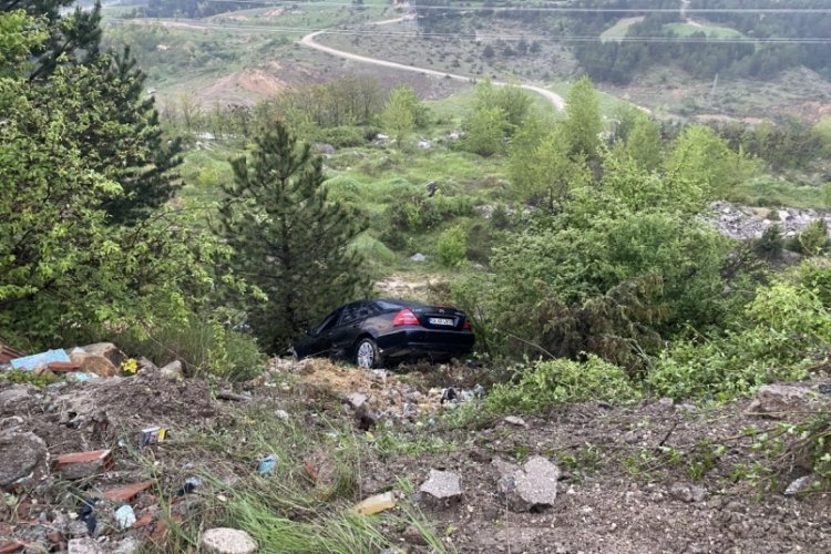 Kastamonu'da şarampole yuvarlanan otomobilini bırakıp kayıplara karıştı