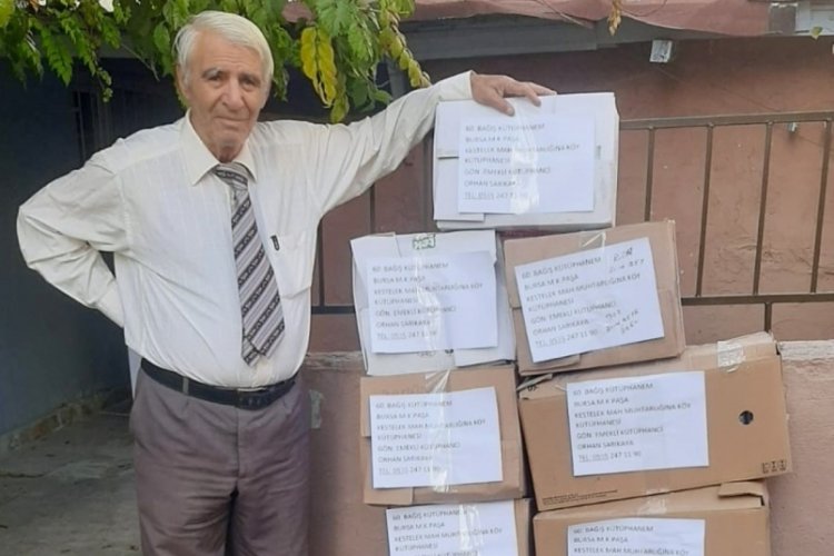 Bursa'da Mustafakemalpaşa k&uuml;t&uuml;phanelerle donatılıyor