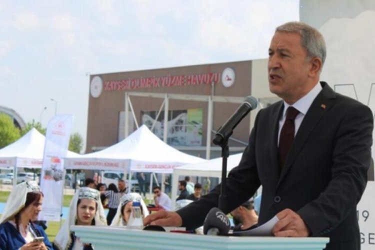 Milli Savunma Bakanı Akar'dan 'tarihten ders alın' vurgusu