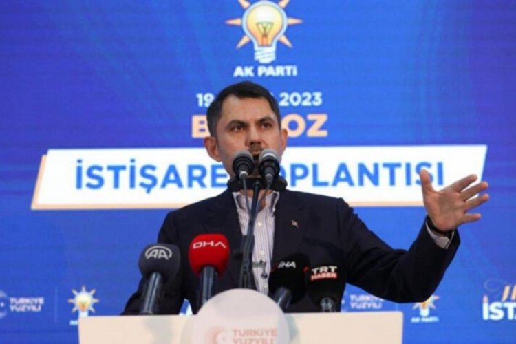 Bakan Kurum: 23 mahallenin yeni imar planları onaylanmıştır