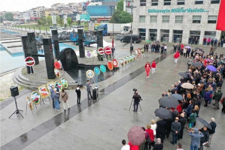 Bursa Nil&uuml;fer'de 19 Mayıs coşkusu