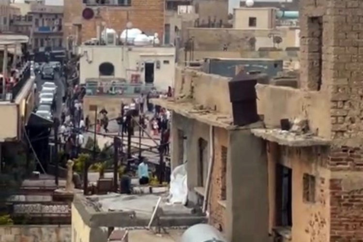 Mardin'de iki aile arasında taşlı, sopalı, silahlı kavga!