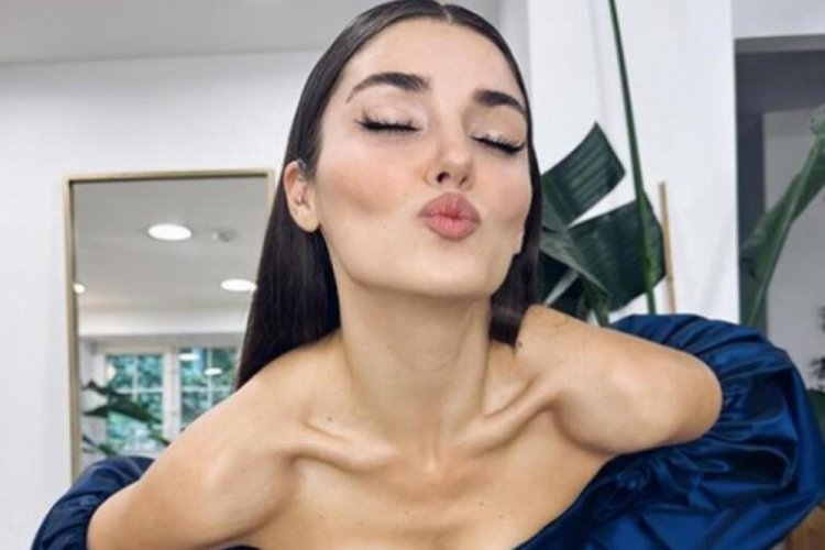 Hande Er&ccedil;el'den mayolu poz!