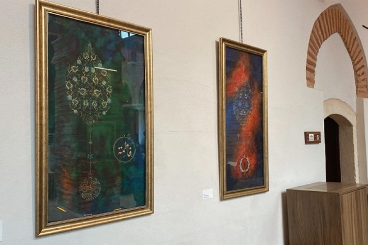 Bursa'da sanatseverler, Tezhip Sergisi'nde buluştu